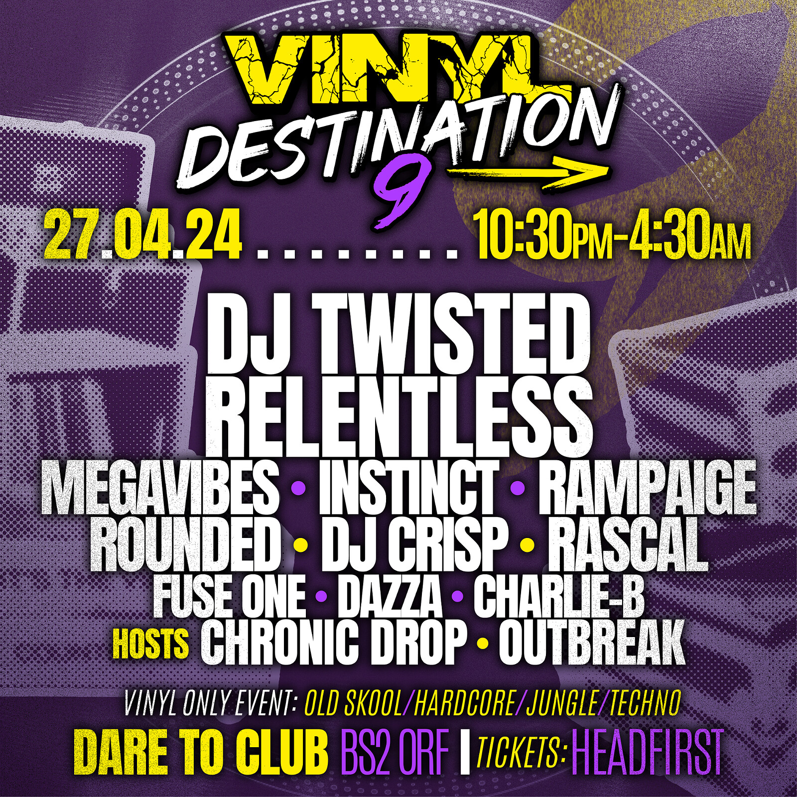 Vinyl Destination 9 - Spring Vibrations at Dare to Club