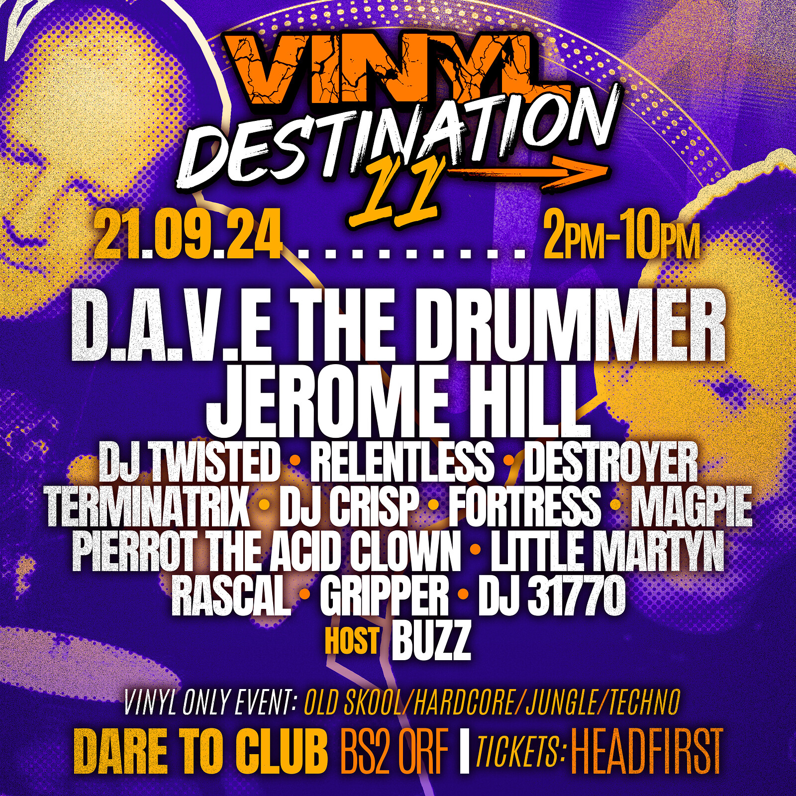 VINYL DESTINATION 11 - Autumn Stomp at Dare to Club