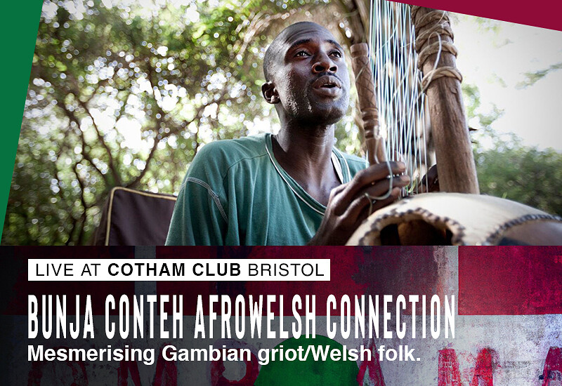 Bunja Conteh AfroWelsh Connection at Cotham Parish Church, Cotham Road, Cotham, Bristol BS6 6DR