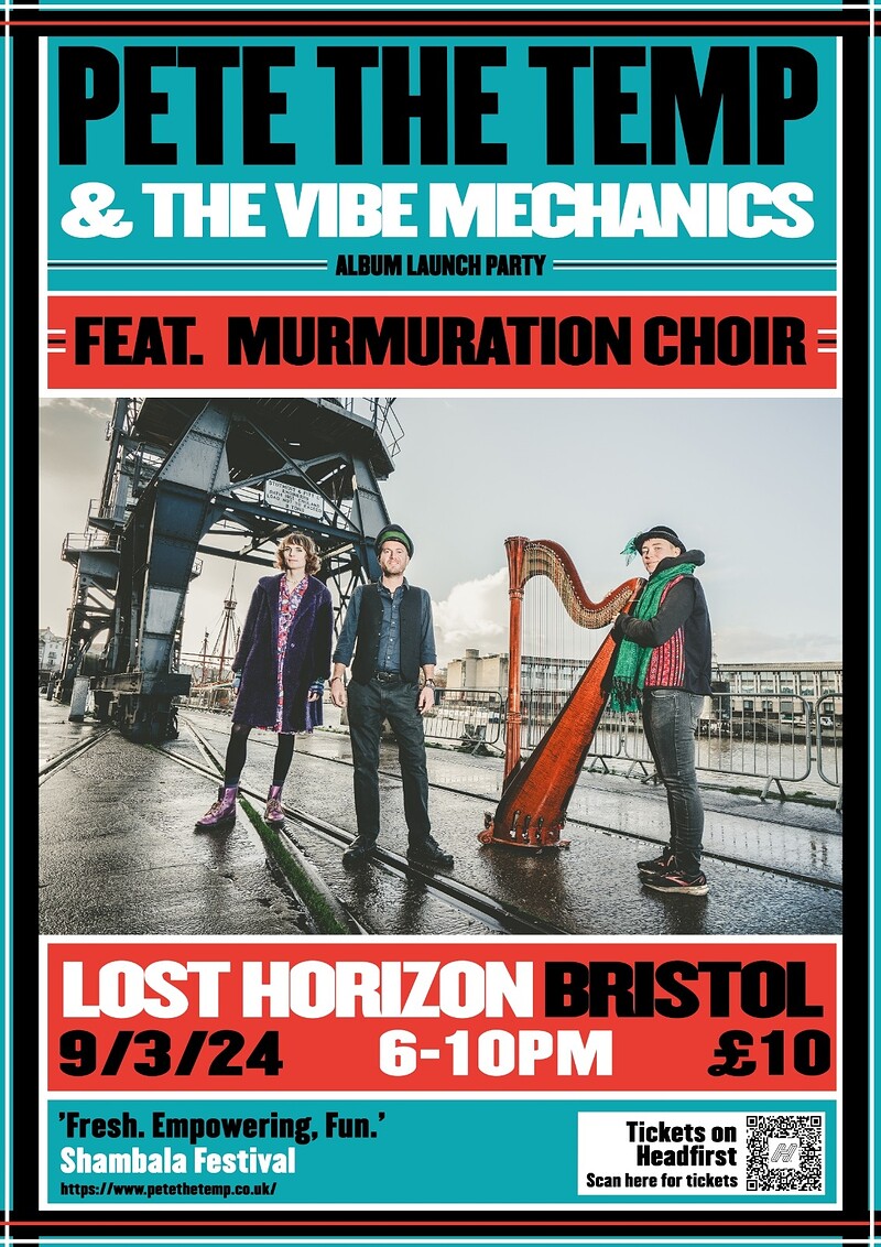 Pete The Temp & The Vibe Mechanics + Murmuration at Lost Horizon