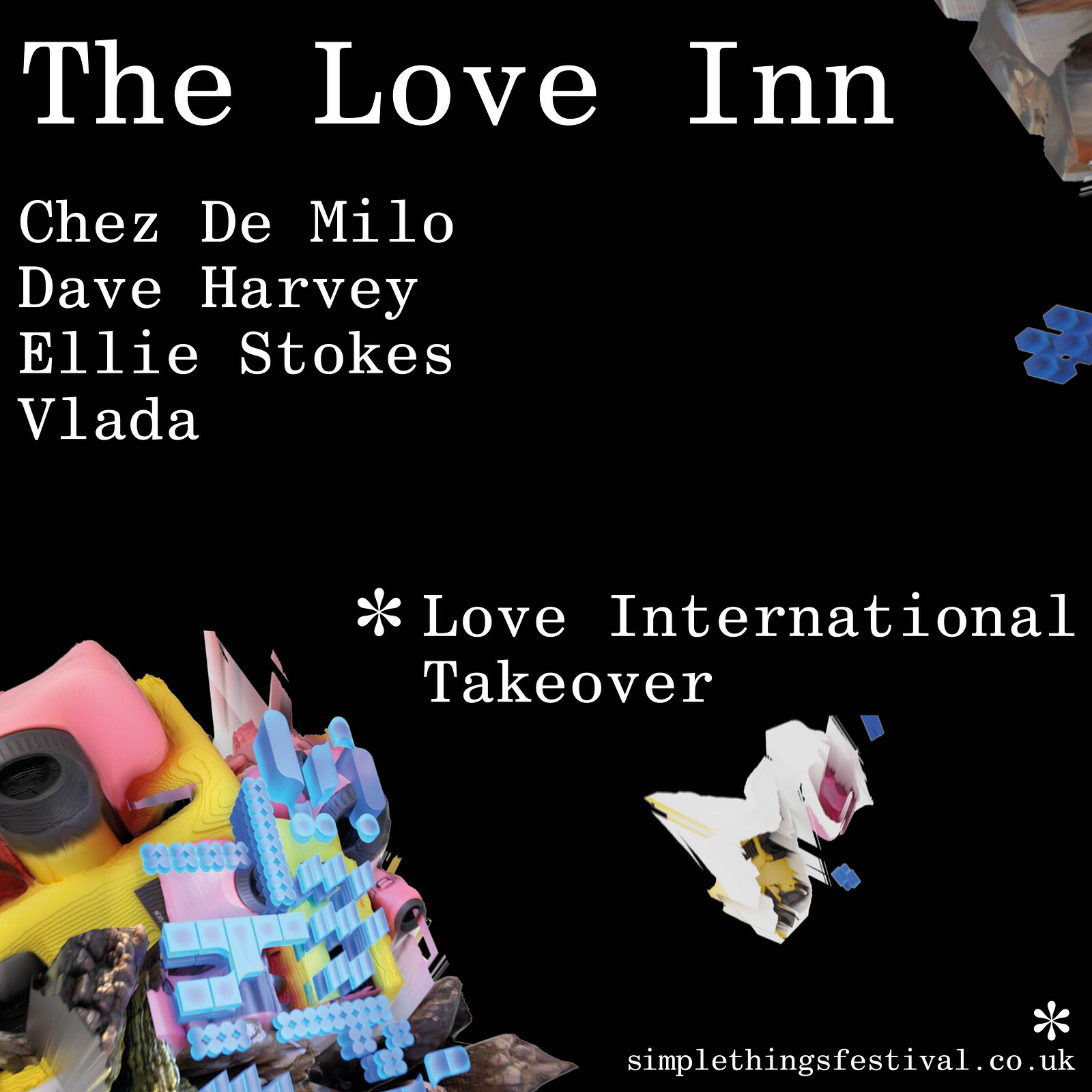 SImple Things X Love International at The Love Inn