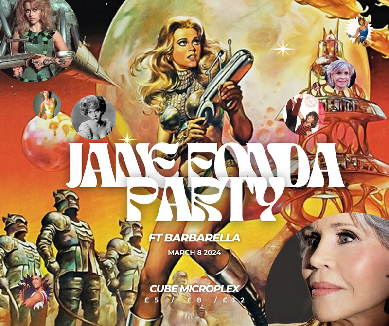 Jane Fonda Party ft Barbarella at The Cube