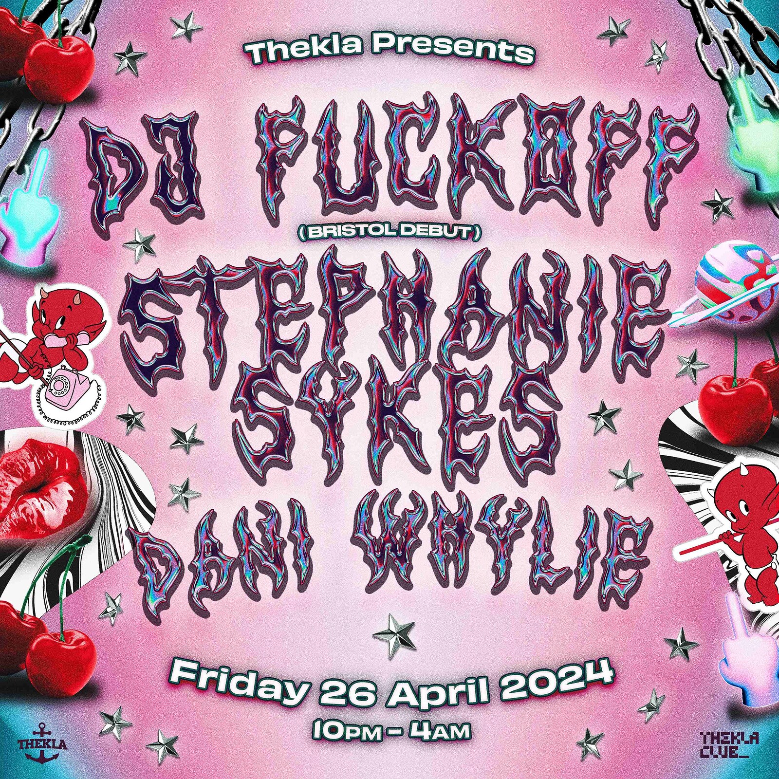 Thekla Presents DJ Fuckoff + Stephanie Sykes at Thekla
