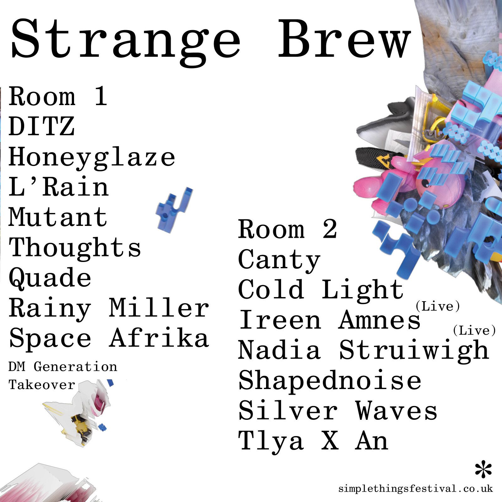Simple Things 2024 – Strange Brew Day Programme at Strange Brew