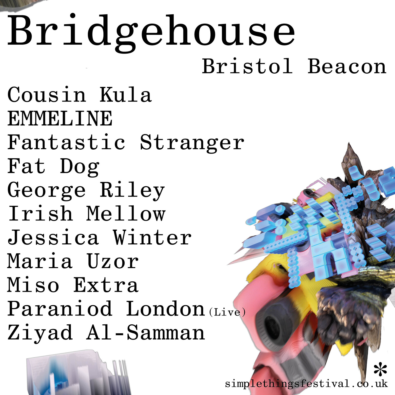 Simple Things 2024 – Bristol Beacon Day Programme at Bristol Beacon