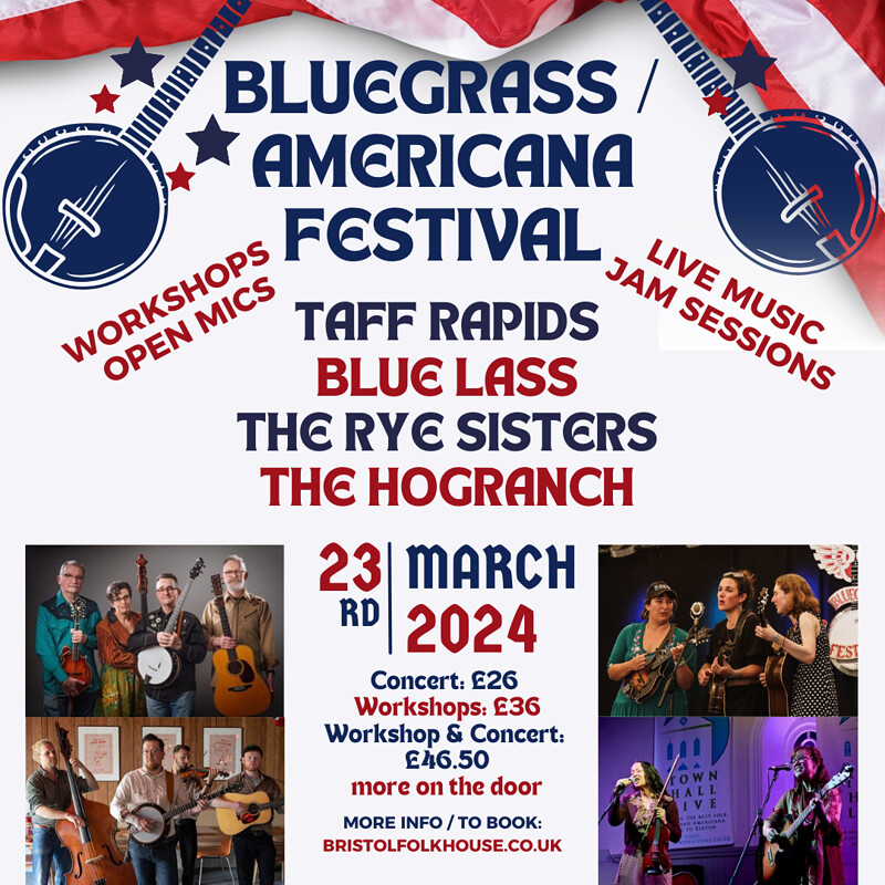 Bluegrass/Americana Festival at Bristol Folk House