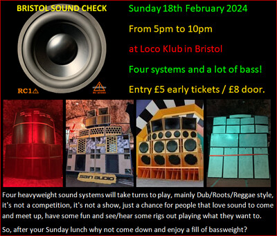 Bristol Sound Check pt21 at The Loco Klub