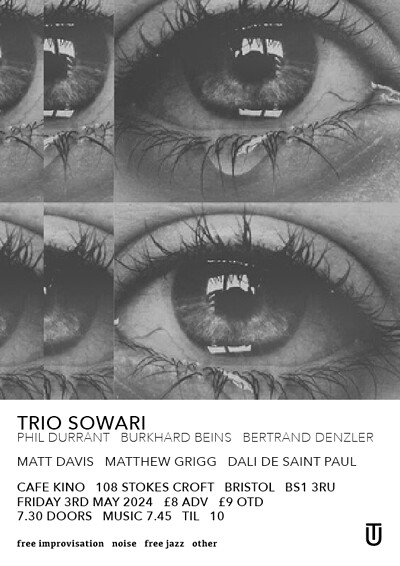 Trio Sowari | M Davis / M Grigg / D d Saint Paul at Cafe Kino