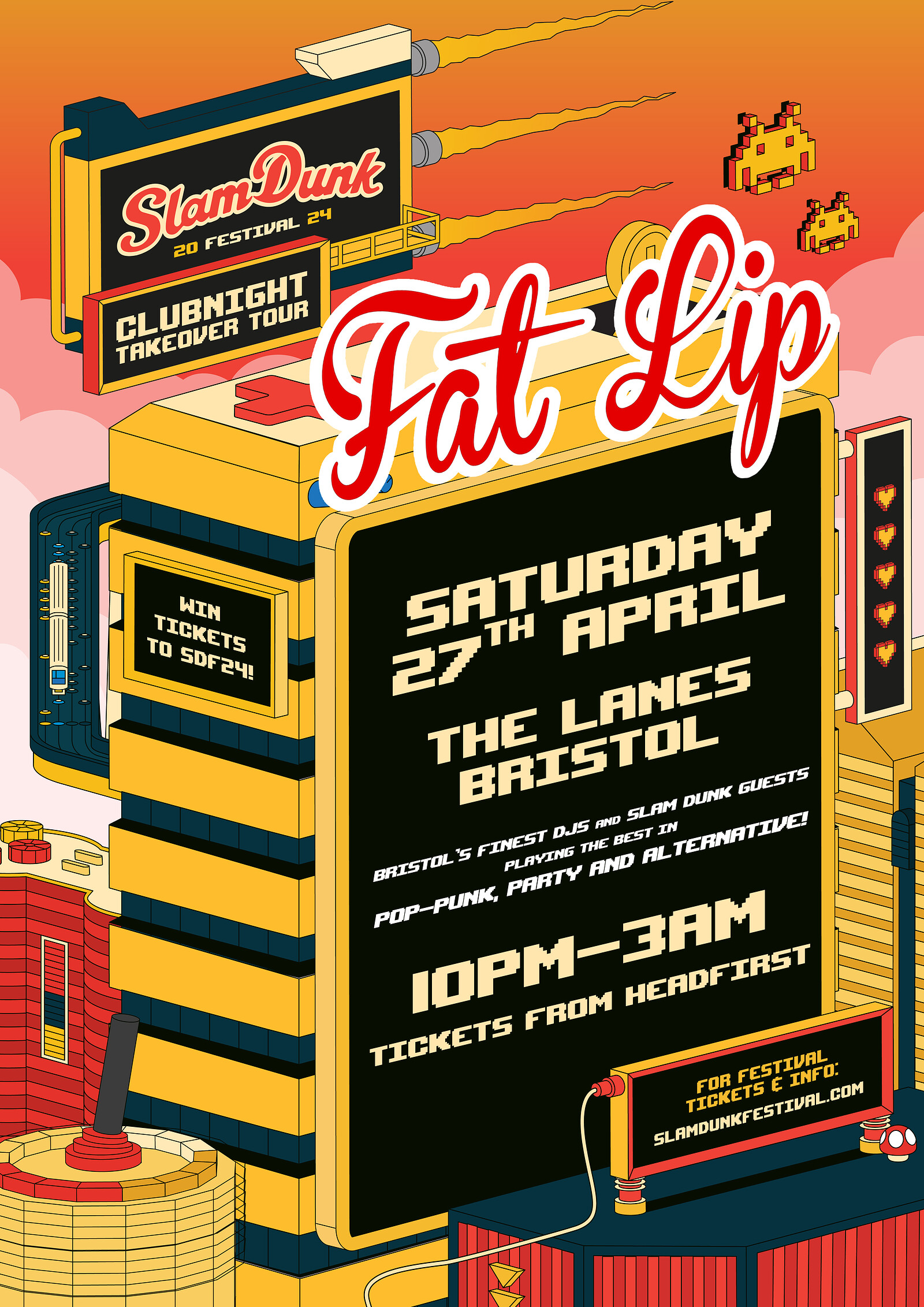★ FAT LIP ★ Slam Dunk Festival Takeover at The Lanes