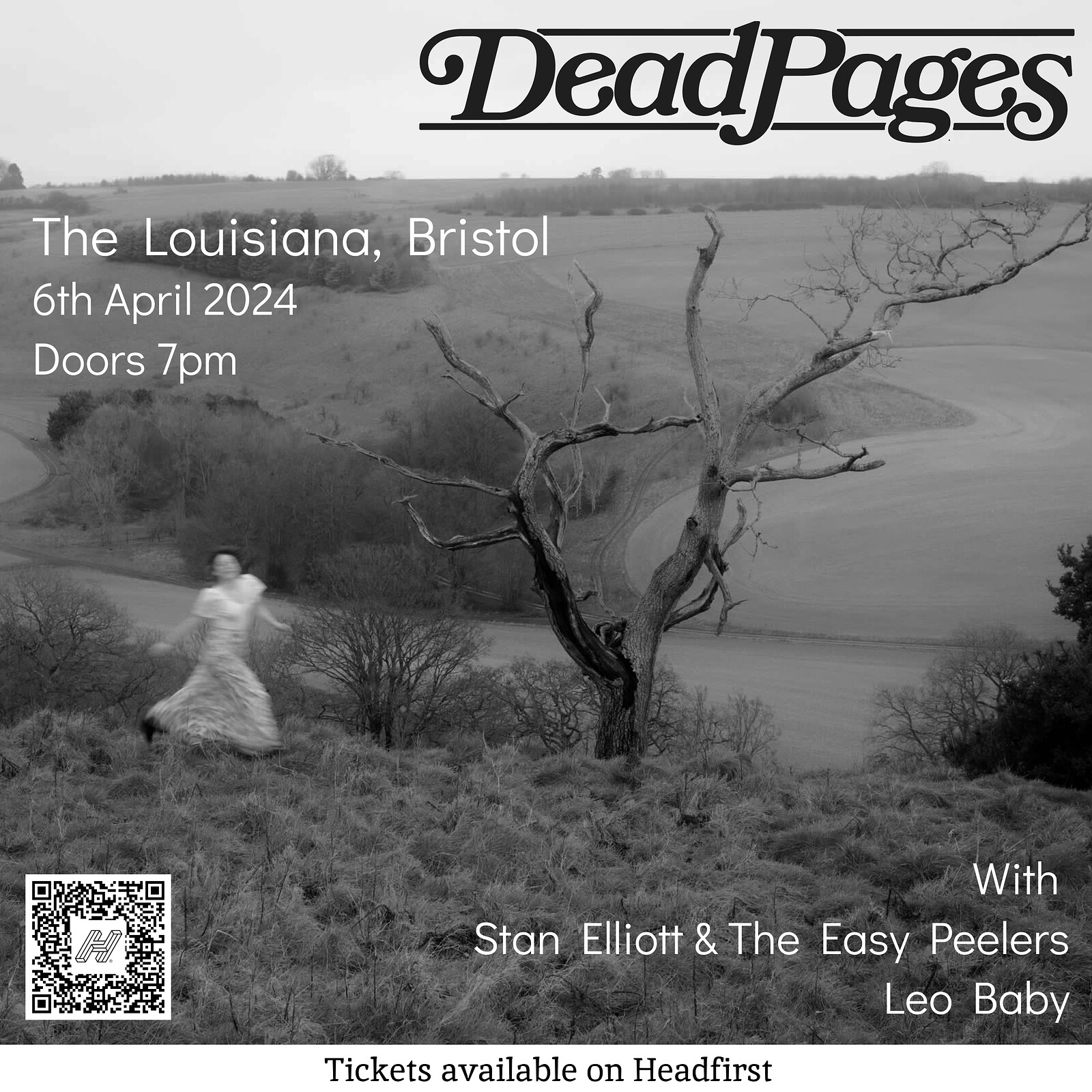 Dead Pages + Stan Elliot, Leo Baby at The Louisiana