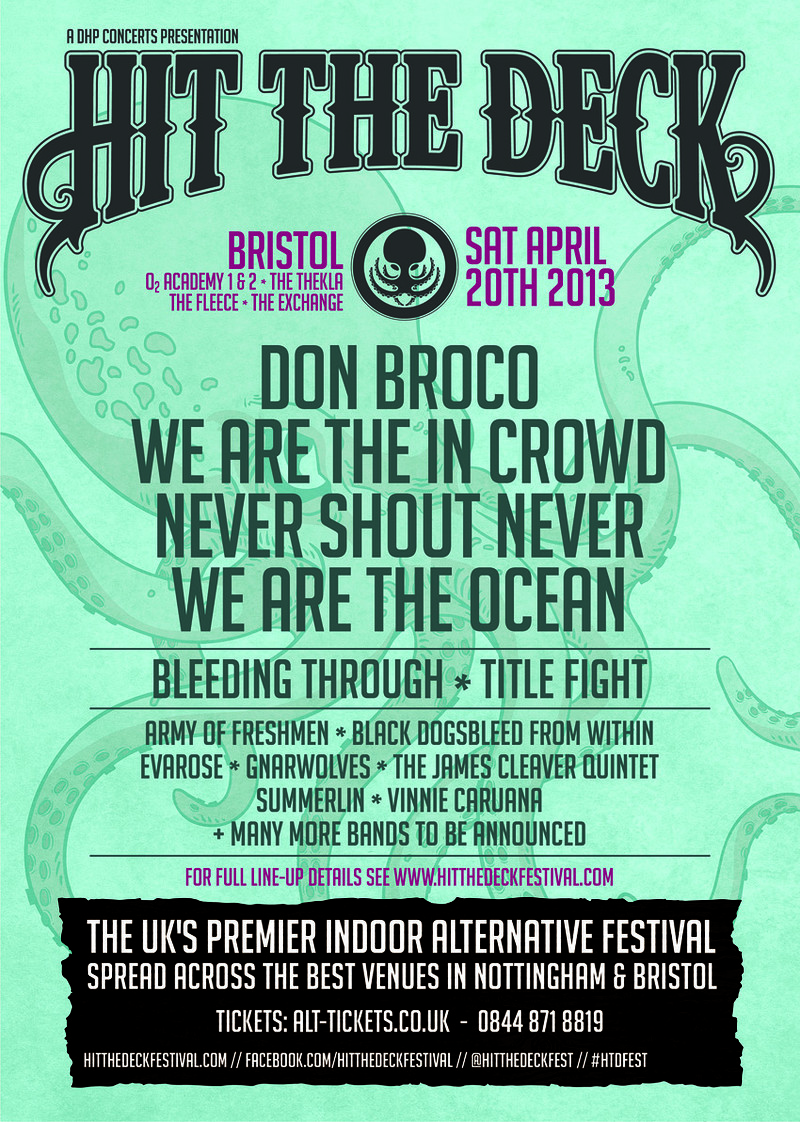 Hit The Deck Festival 2013 at Thekla, Plus More