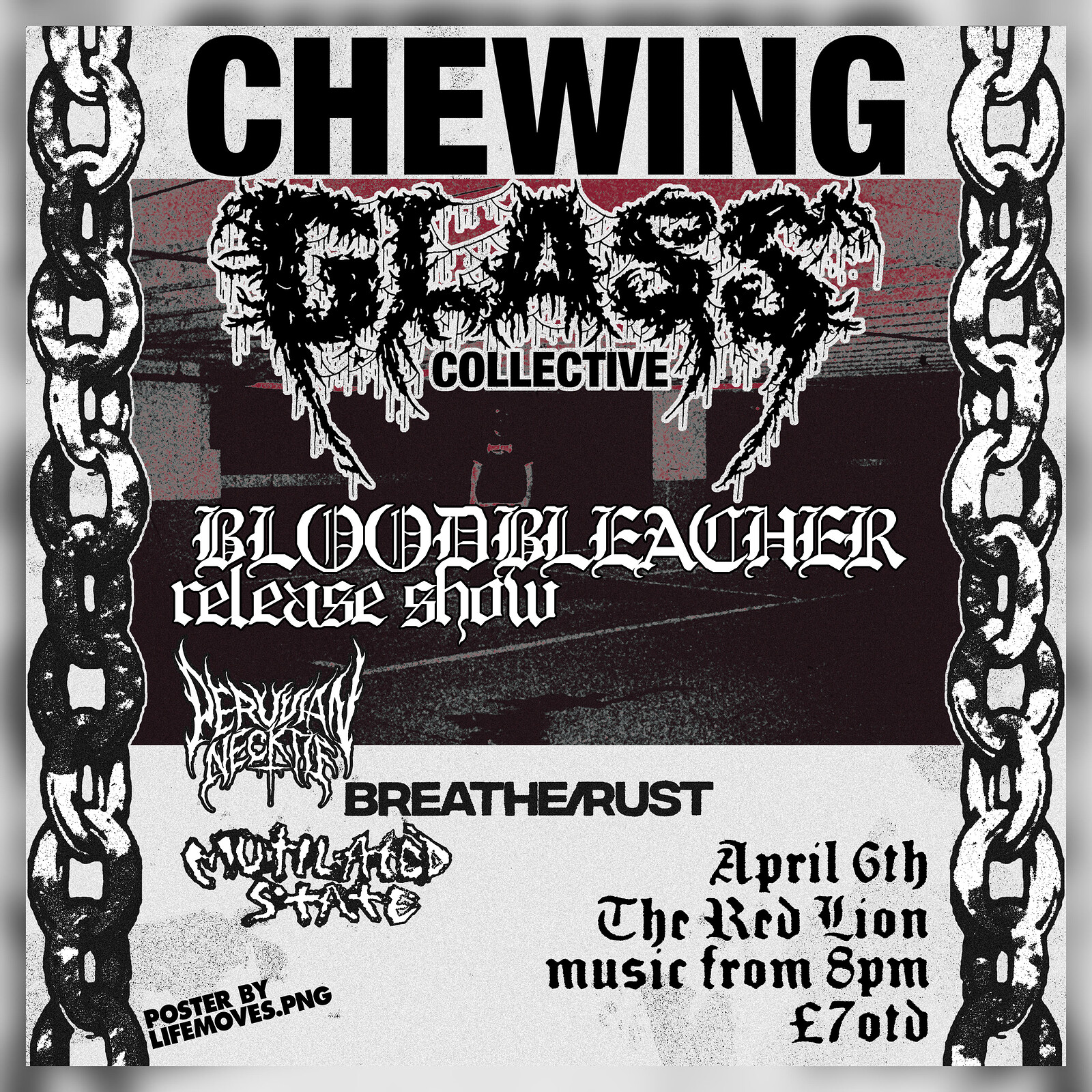 Chewing Glass Collective EP Release Show at Red Lion, Easton