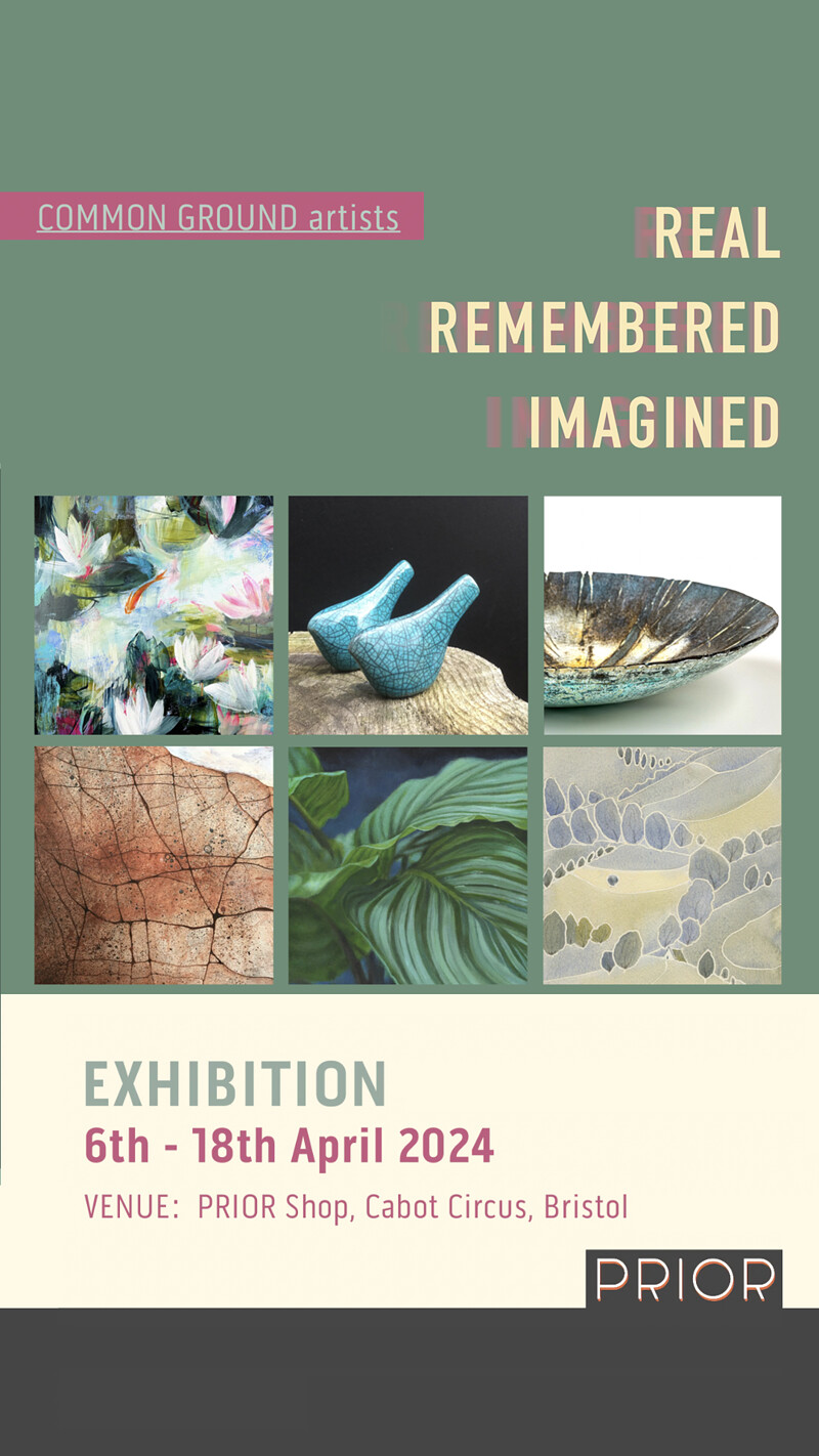 Real Remembered Imagined... Exhibition launch at Prior Shop, Cabot Circus