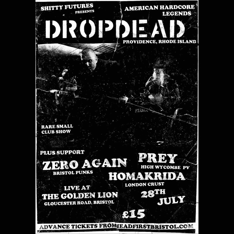 DROPDEAD plus supports at The Golden Lion
