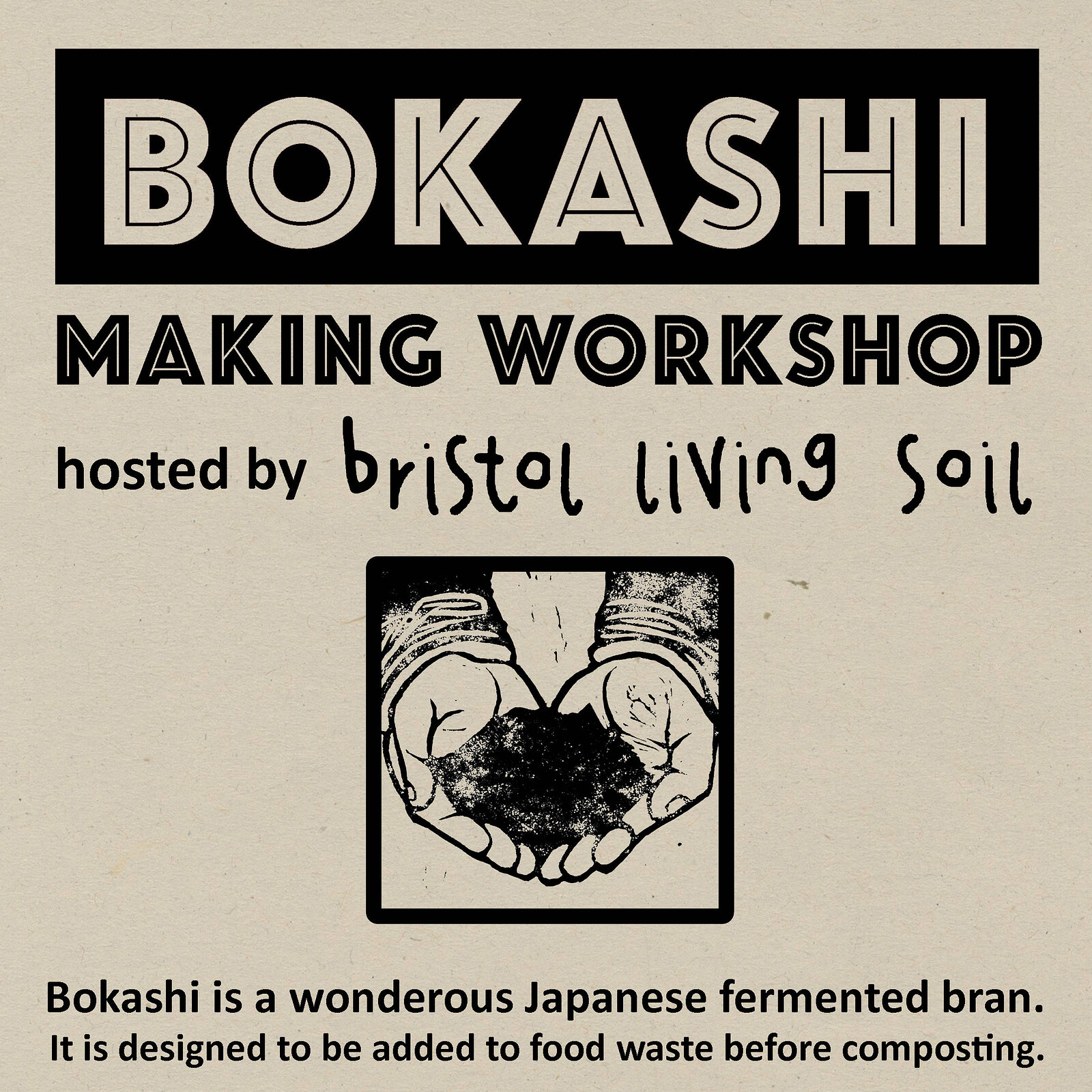Bokashi Making Workshop with Bristol Living Soil at Bridge Farm