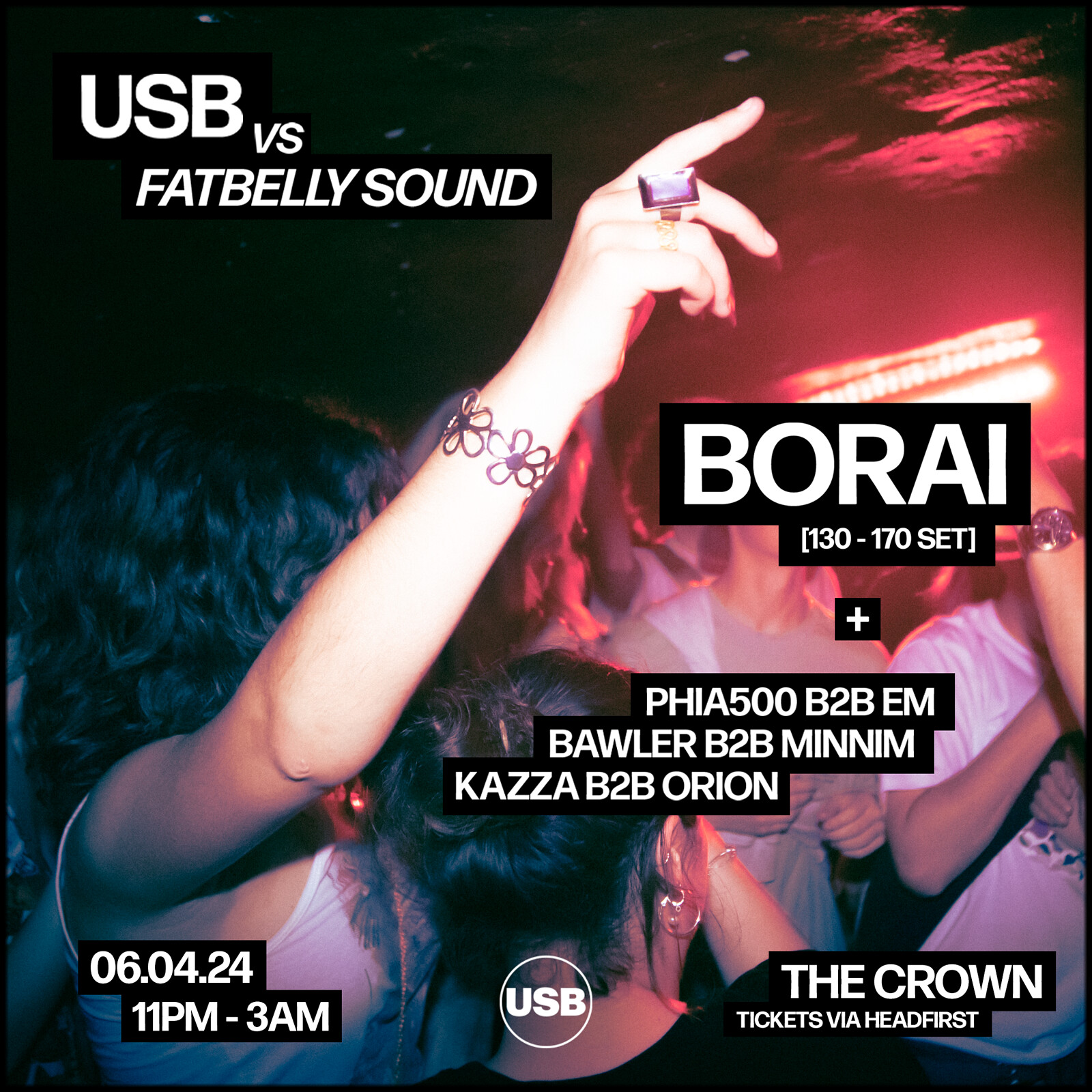 USB vs FatBellySound at The Crown