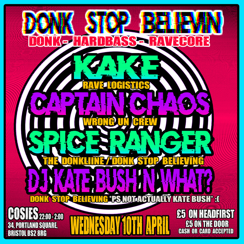 Donk Stop Believing: Kake / Spice Ranger + More at Cosies