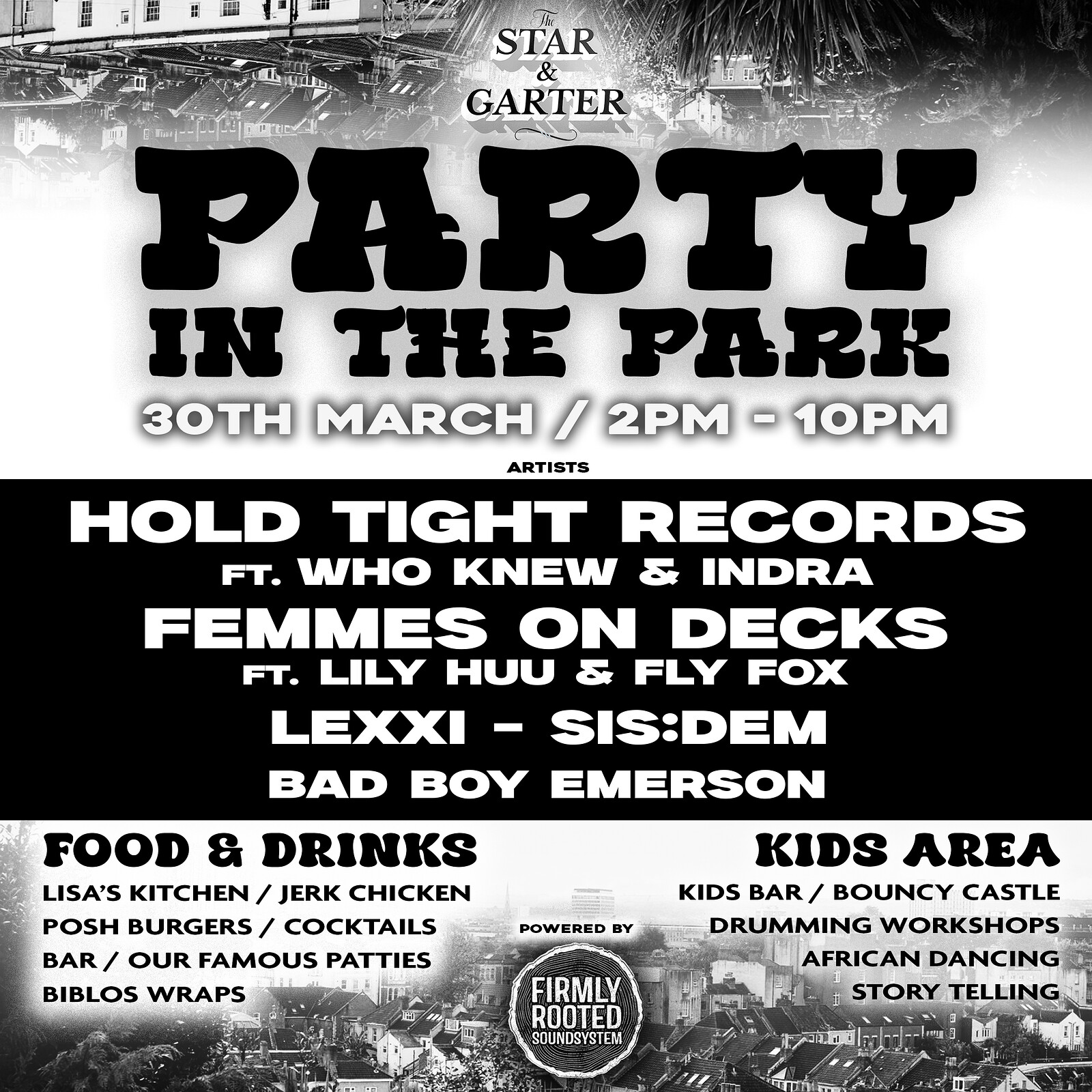 Star & Garter Presents : Party in the Park at Star and Garter