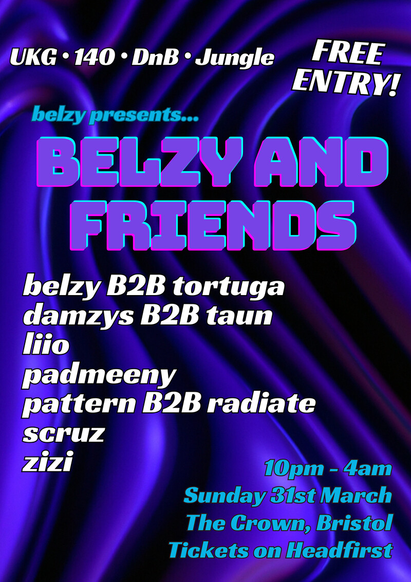 Belzy & Friends - Easter Sunday Shindig at The Crown