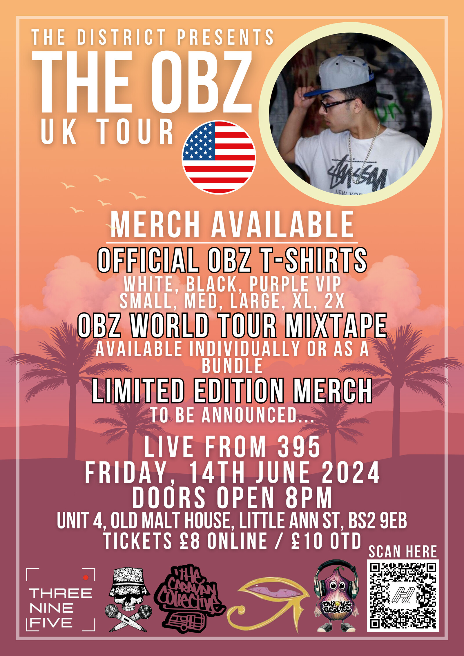 THE OBZ UK  TOUR at 395