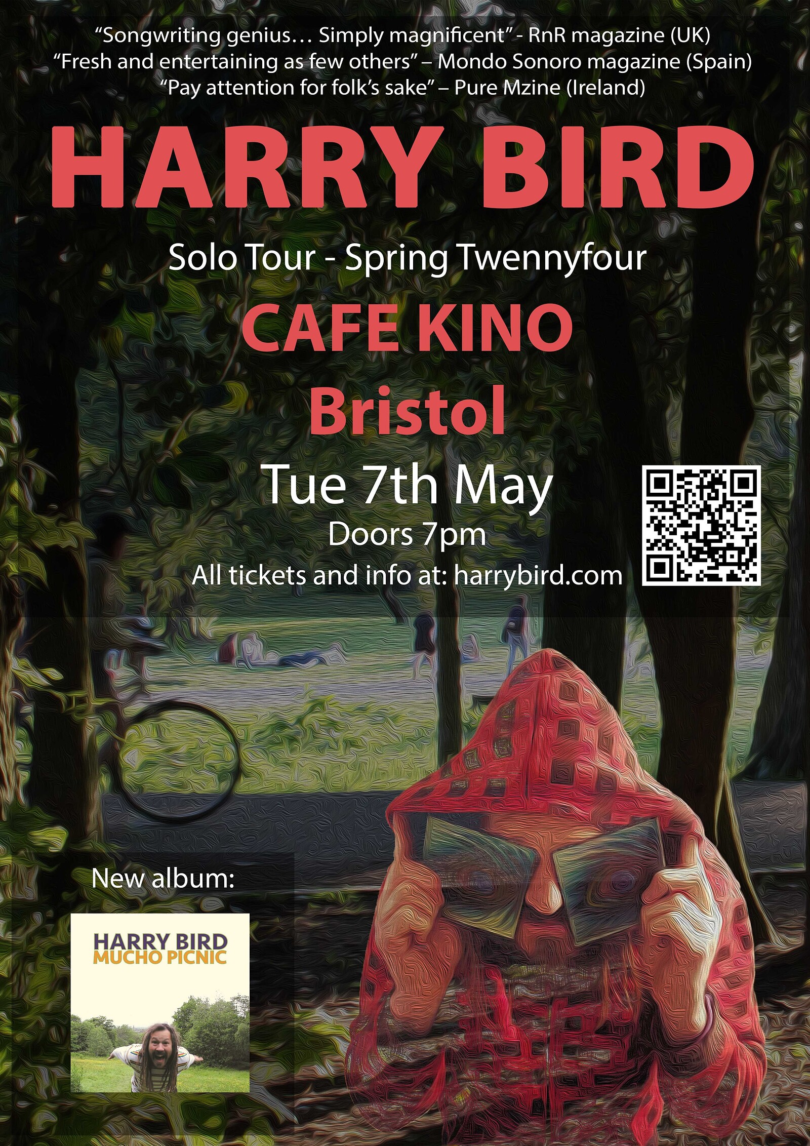 HARRY BIRD at Cafe Kino
