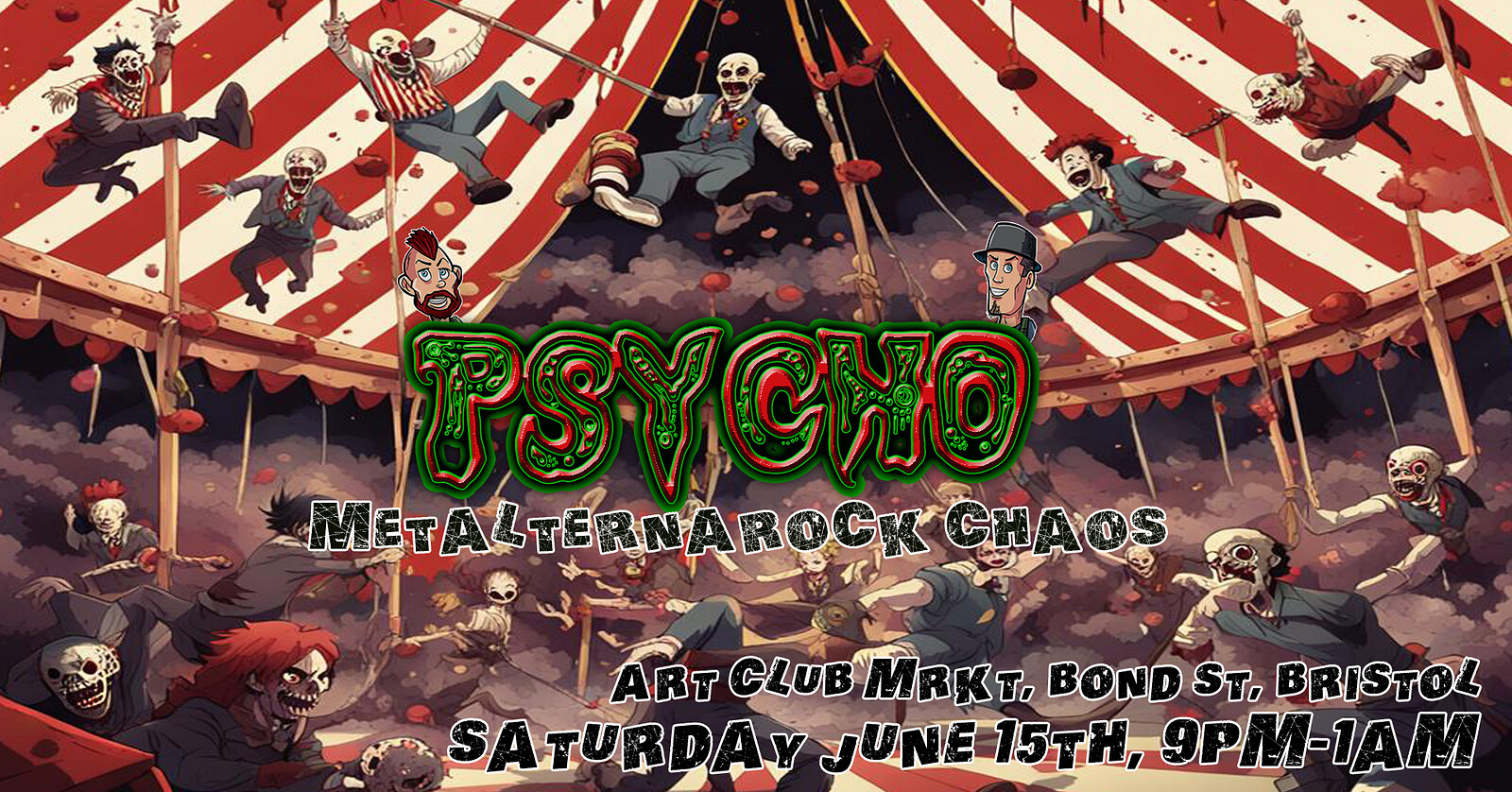 PSYCHO - MetAlternaRock Chaos at Art Club