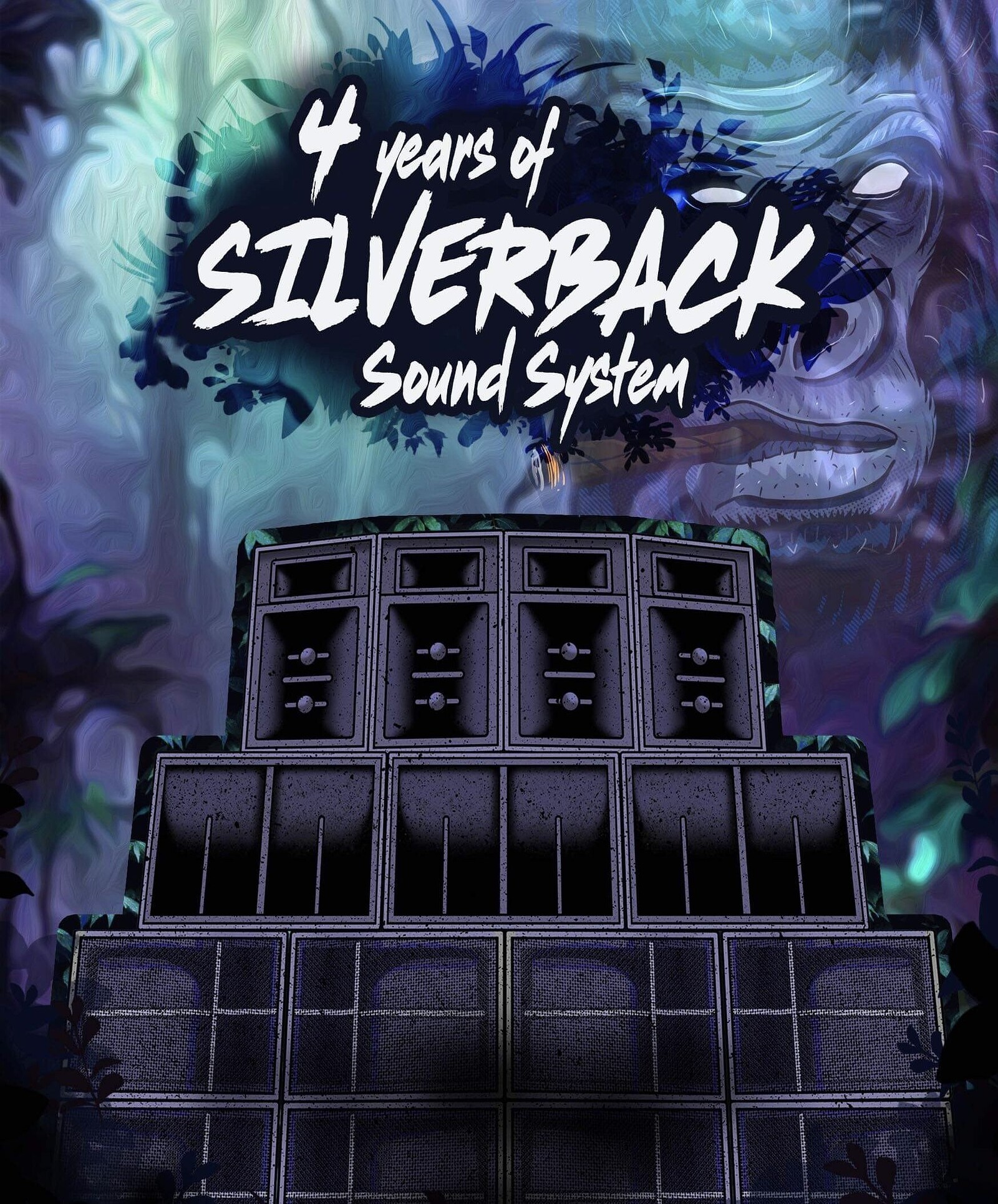 4 YEARS OF SILVERBACK SOUND SYSTEM at Green Works