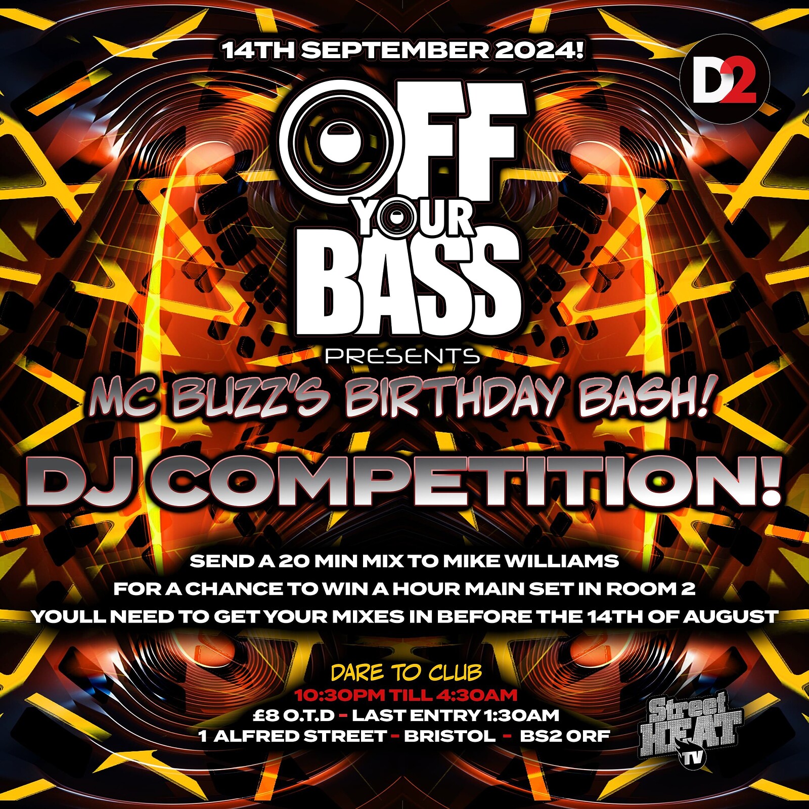 Off Your Bass presents Mc Buzz's birthday bash at Dare to Club
