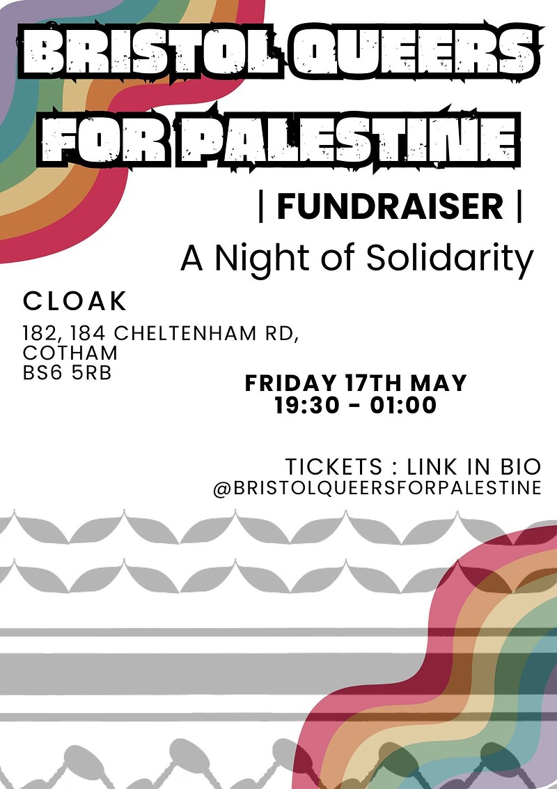Bristol Queers for Palestine at Cloak
