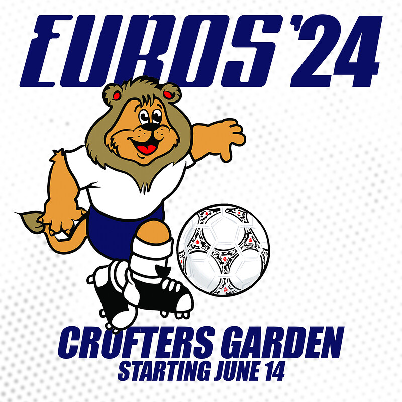 Euros 2024: England vs Serbia at Crofters Garden