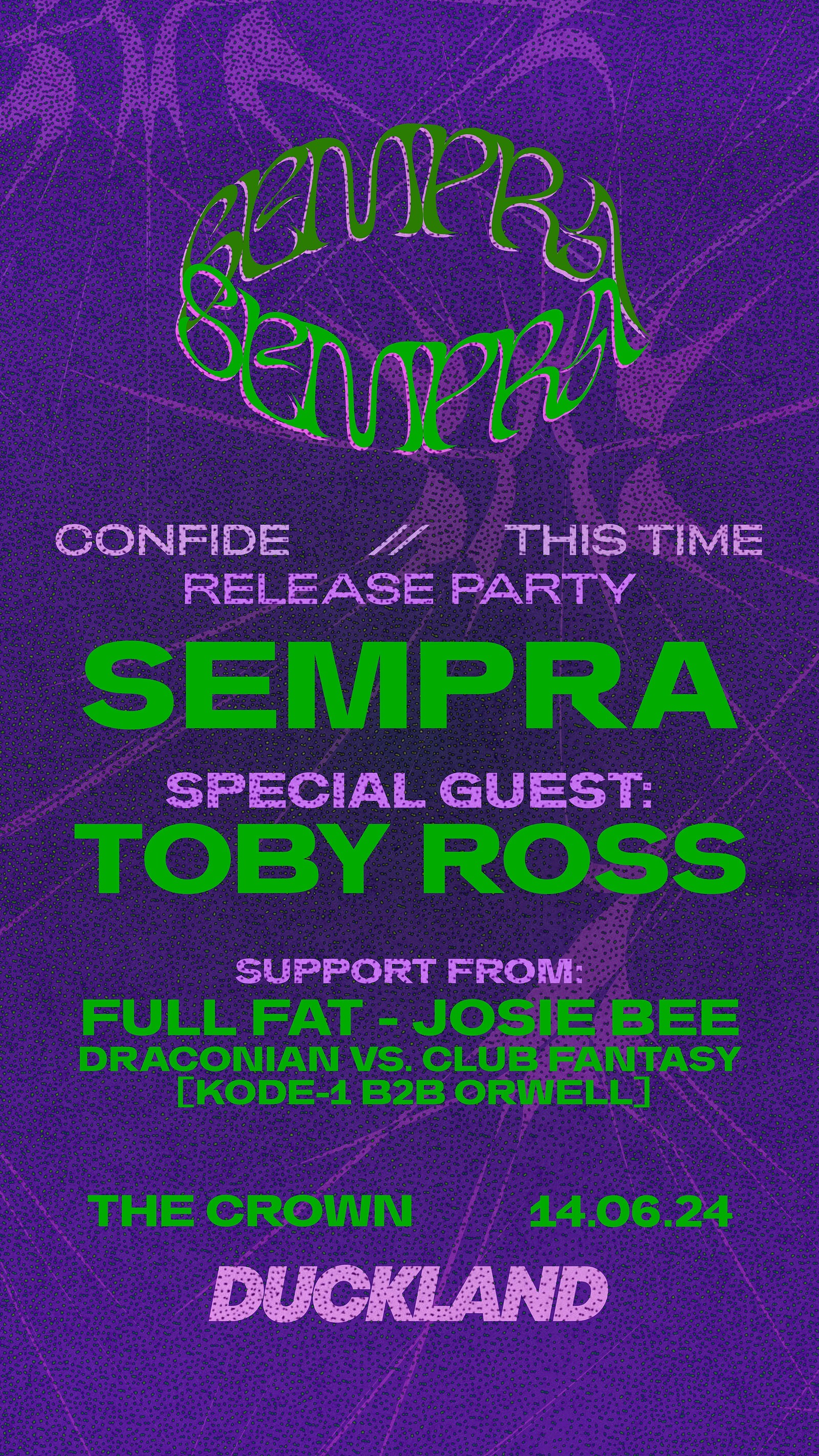 Duckland 041 w/ Sempra & Toby Ross at The Crown