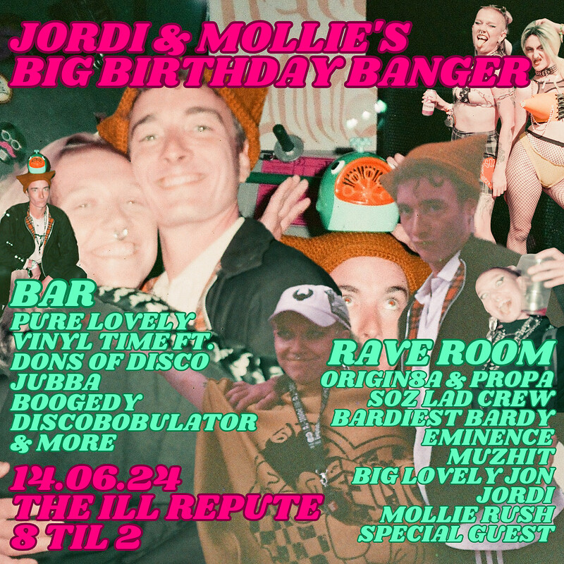 Mollie Rush & Jordi's big birthday banger at The Ill Repute
