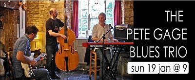 The Pete Gage Blues Trio at The Coronation Tap