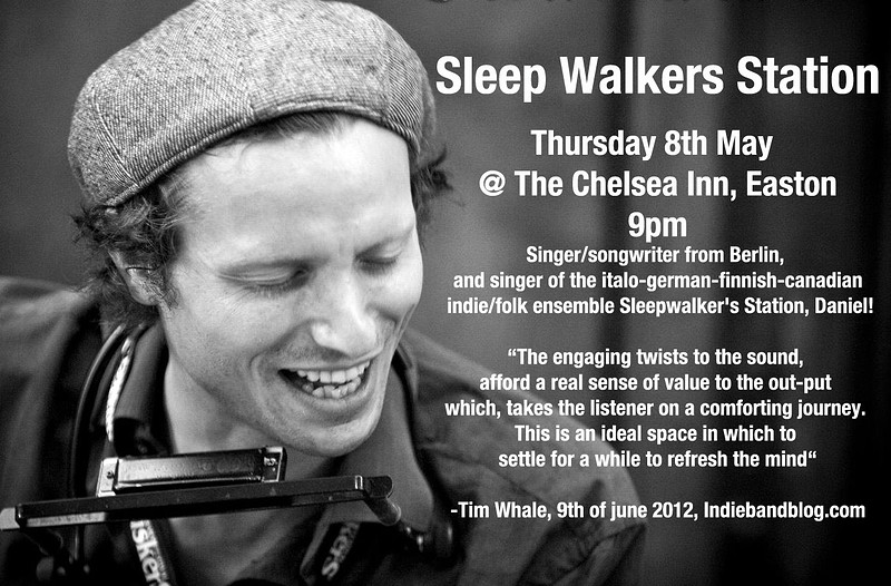Sleep Walkers Station 8pm at The Chelsea Inn, Easton