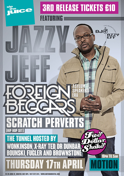 Jazzy Jeff + Support at Motion