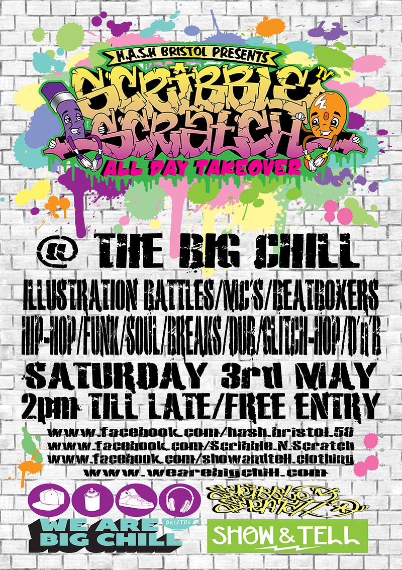 Scribble'n' Scratch Takeover at The Big Chill