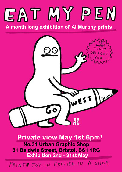 Al Murphy Exhibition at No.31 Urban Graphic