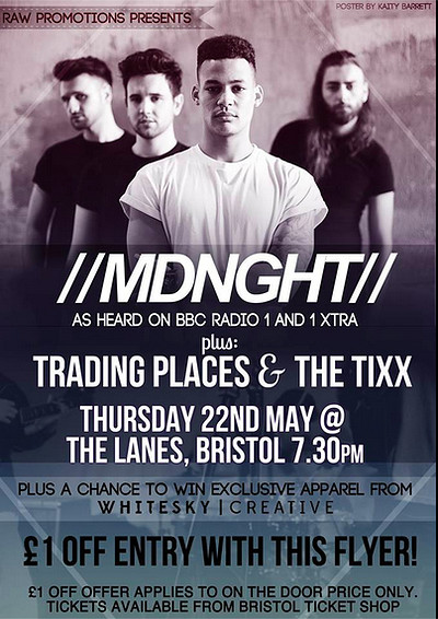 Mdnght/trading Places/the Tixx at The Lanes