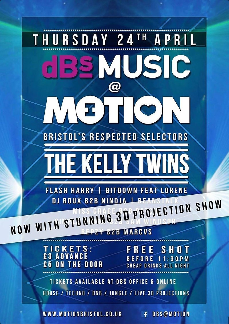 The Kelly Twins & Dbs @ Motion at Motion