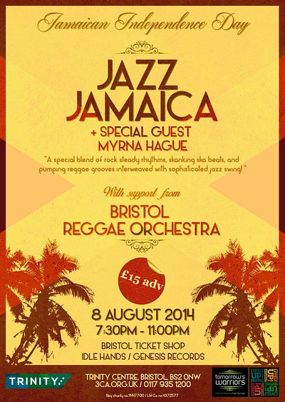 Jazz Jamaica + Myrna Hague at The Trinity Centre