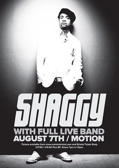 Shaggy + Band at Motion Bristol