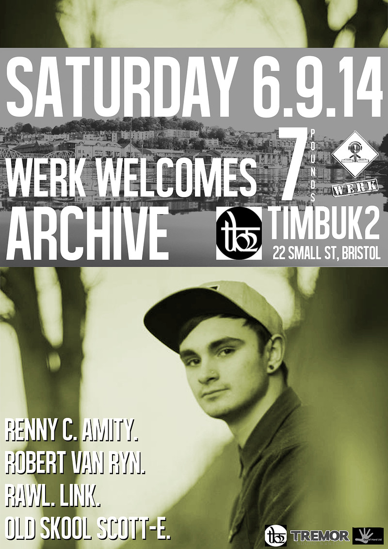 Werk Welcomes Archive at Timbuk2, 22 Small St