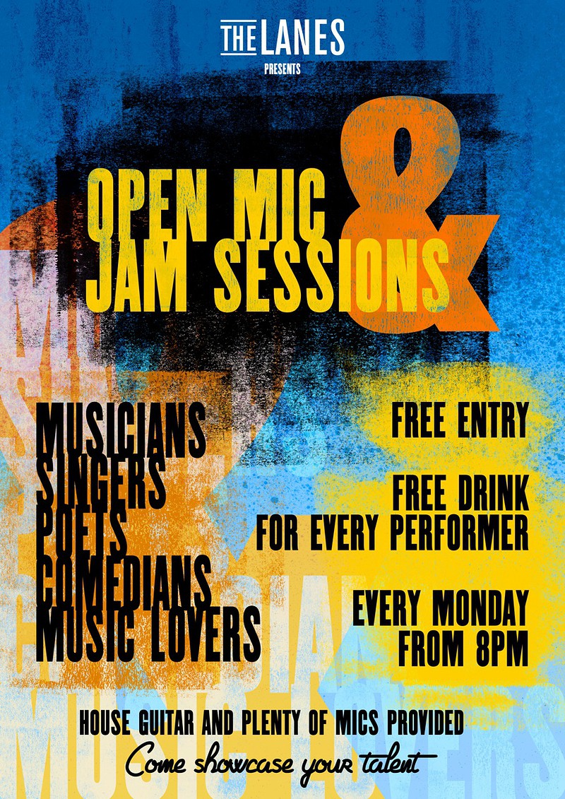 The Lanes' Open Mic Night at The Lanes, Bristol