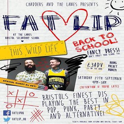 Fat Lip Bak 2 Skool Party Feat at The Lanes Bristol