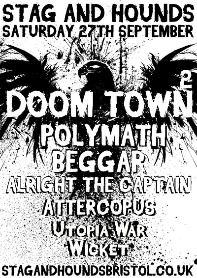 Doomtown 2 Featuring Polymath at Stag And Hounds