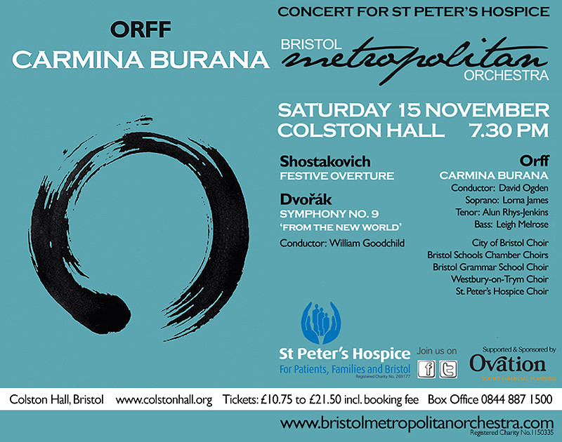 Carl Orff: Carmina Burana. A F at Colston Hall