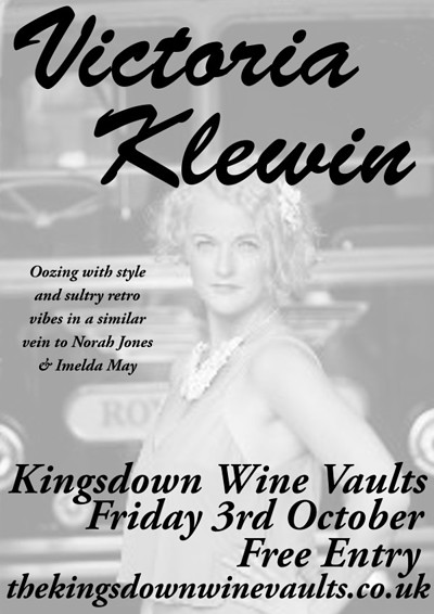 Victoria Klewin at Kingsdown Wine Vaults