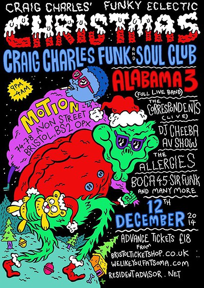 Craig Charles Funky Eclectic at Motion