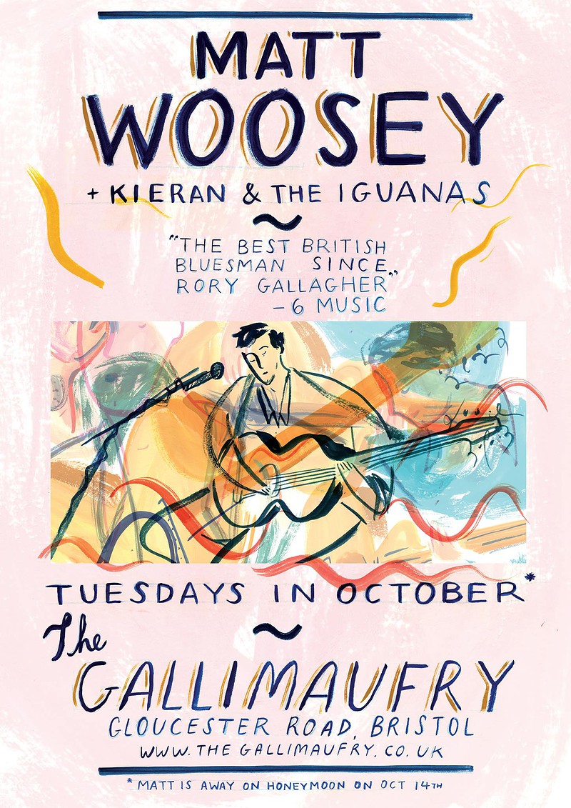Matt Woosey at The Gallimaufry