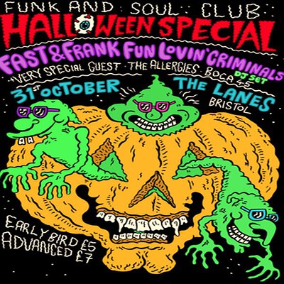 Funk And Soul Club Halloween at The Lanes Bristol
